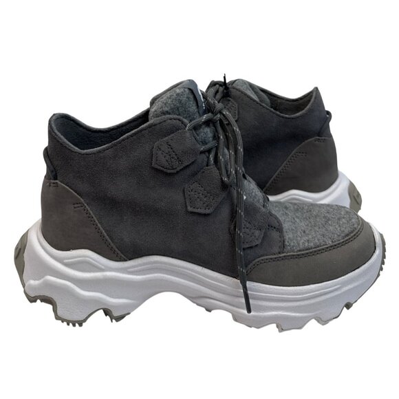 Sorel Women's Kinetic Breakthru Caribou Quarry/Sea Salt WP Size 8 - Picture 7 of 11